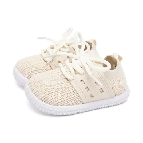 BMCiTYBM Baby Shoes Boy Girl Infant Sneakers Non-Slip First Walkers 6 9 12 18 24 Months - 1