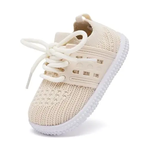 BMCiTYBM Baby Shoes Boy Girl Infant Sneakers Non-Slip First Walkers 6 9 12 18 24 Months - 3