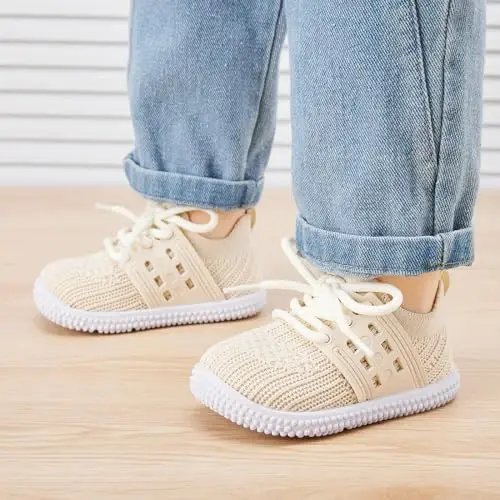 BMCiTYBM Baby Shoes Boy Girl Infant Sneakers Non-Slip First Walkers 6 9 12 18 24 Months - BMCITYBM (1)