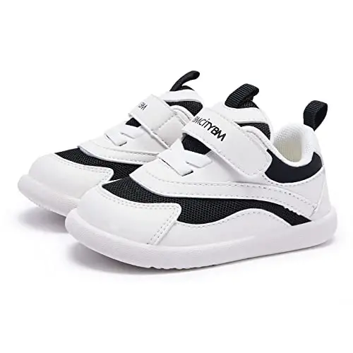 BMCiTYBM Baby Shoes Boy Girl Infant Sneakers Non-Slip First Walkers 6 9 12 18 24 Months - 4