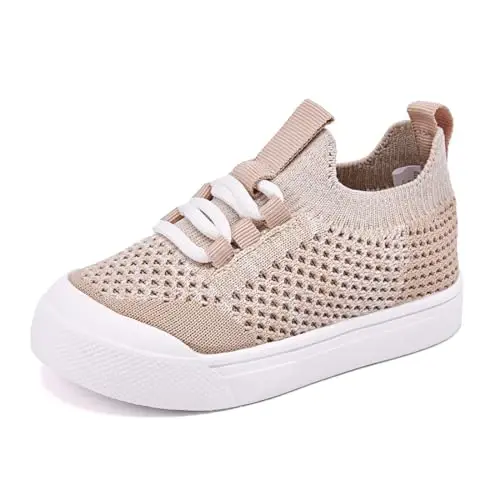 BMCiTYBM Baby Shoes Boy Girl Infant Sneakers Non-Slip First Walkers 6 9 12 18 24 Months - 4