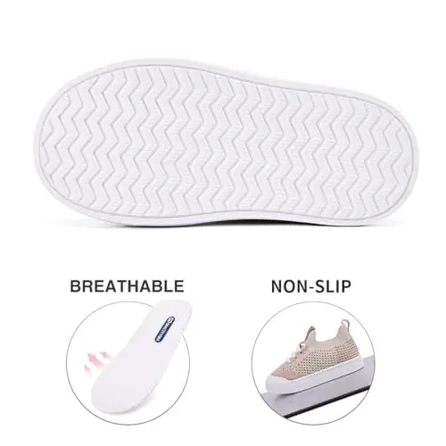 BMCiTYBM Baby Shoes Boy Girl Infant Sneakers Non-Slip First Walkers 6 9 12 18 24 Months - 5