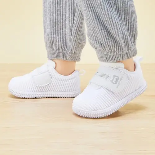 BMCiTYBM Baby Shoes Boy Girl Infant Sneakers Non-Slip First Walkers 6 9 12 18 24 Months - 2