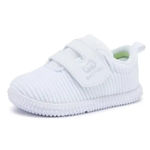 BMCiTYBM Baby Shoes Boy Girl Infant Sneakers Non-Slip First Walkers 6 9 12 18 24 Months - 3