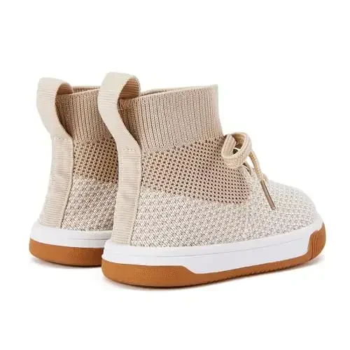 BMCiTYBM Baby Shoes Infant Boy Girl First Walker Shoes Toddler Walking Shoes Lightweight Non-Slip Sneakers for 6 9 12 18 24 Months - 4