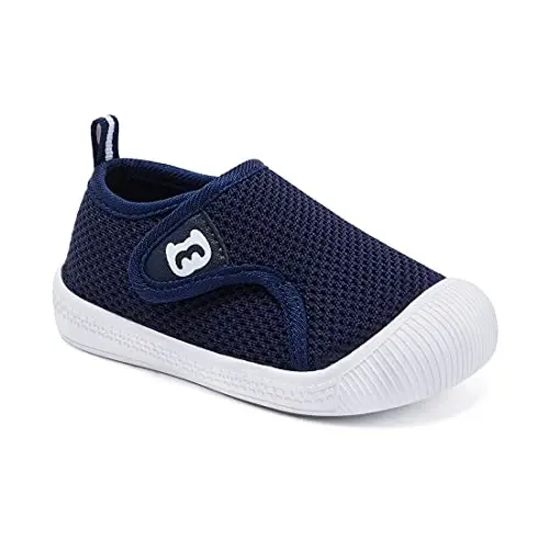 BMCiTYBM Baby Shoes Infant Boy Girl First Walker Shoes Toddler Walking Shoes Lightweight Non-Slip Sneakers for 6 9 12 18 24 Months - 1