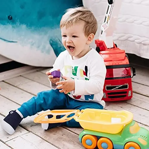 BMCiTYBM Baby Shoes Infant Boy Girl First Walker Shoes Toddler Walking Shoes Lightweight Non-Slip Sneakers for 6 9 12 18 24 Months - BMCITYBM (1)