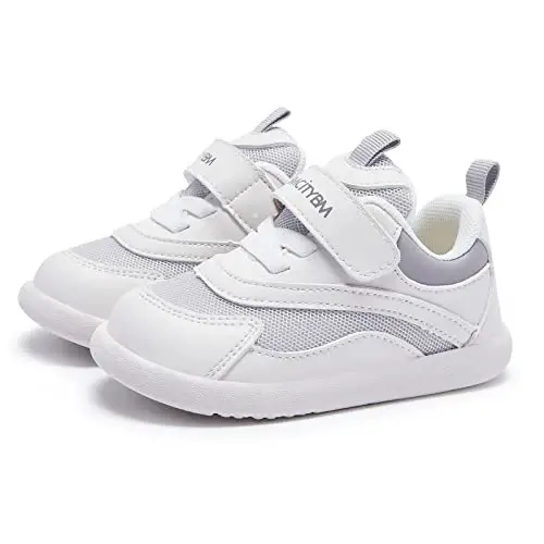 BMCiTYBM Baby Shoes Boy Girl Infant Sneakers Non-Slip First Walkers 6 9 12 18 24 Months - 4