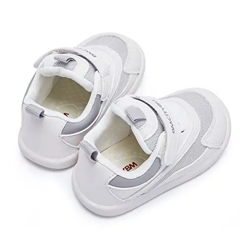 BMCiTYBM Baby Shoes Boy Girl Infant Sneakers Non-Slip First Walkers 6 9 12 18 24 Months - 5