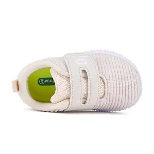BMCiTYBM Baby Shoes Boy Girl Infant Sneakers Non-Slip First Walkers 6 9 12 18 24 Months - 4
