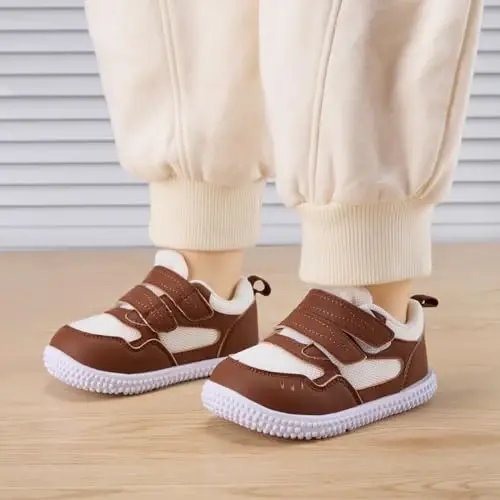 BMCiTYBM Baby Shoes Boy Girl Infant Sneakers Non-Slip First Walkers 6 9 12 18 24 Months - 2