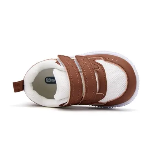 BMCiTYBM Baby Shoes Boy Girl Infant Sneakers Non-Slip First Walkers 6 9 12 18 24 Months - 4