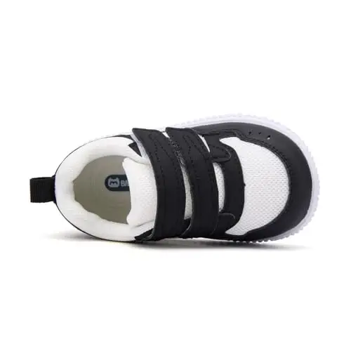 BMCiTYBM Baby Shoes Boy Girl Infant Sneakers Non-Slip First Walkers 6 9 12 18 24 Months - 4