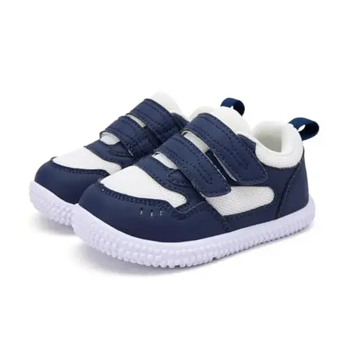 BMCiTYBM Baby Shoes Boy Girl Infant Sneakers Non-Slip First Walkers 6 9 12 18 24 Months - 3