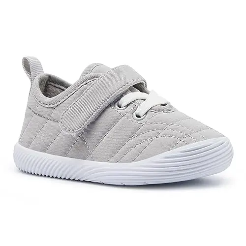 BMCiTYBM Baby Boy Girl Shoes Breathable Mesh Walking Shoes Lightweight Non-Slip Sneakers Infant First Walkers 6 9 12 18 24 Month - 1