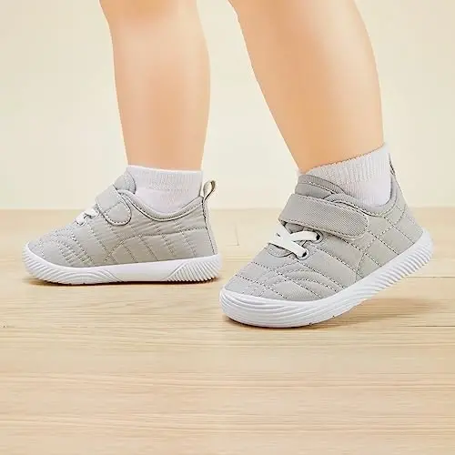 BMCiTYBM Baby Boy Girl Shoes Breathable Mesh Walking Shoes Lightweight Non-Slip Sneakers Infant First Walkers 6 9 12 18 24 Month - 2