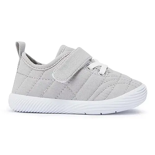 BMCiTYBM Baby Boy Girl Shoes Breathable Mesh Walking Shoes Lightweight Non-Slip Sneakers Infant First Walkers 6 9 12 18 24 Month - 4