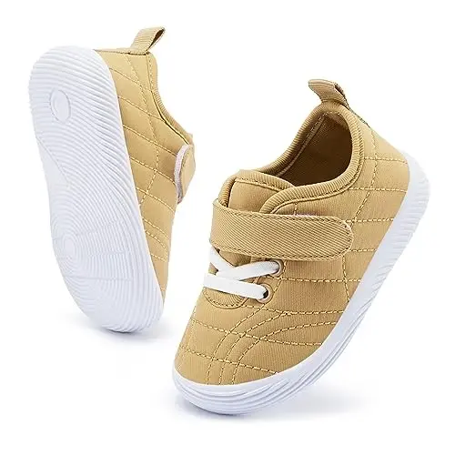 BMCiTYBM Baby Boy Girl Shoes Breathable Mesh Walking Shoes Lightweight Non-Slip Sneakers Infant First Walkers 6 9 12 18 24 Month - 3