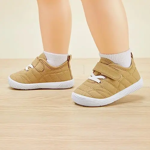 BMCiTYBM Baby Boy Girl Shoes Breathable Mesh Walking Shoes Lightweight Non-Slip Sneakers Infant First Walkers 6 9 12 18 24 Month - BMCITYBM (1)