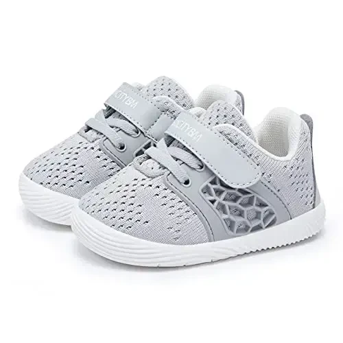 BMCiTYBM Baby Boy Girl Shoes Breathable Mesh Walking Shoes Lightweight Non-Slip Sneakers Infant First Walkers 6 9 12 18 24 Month 