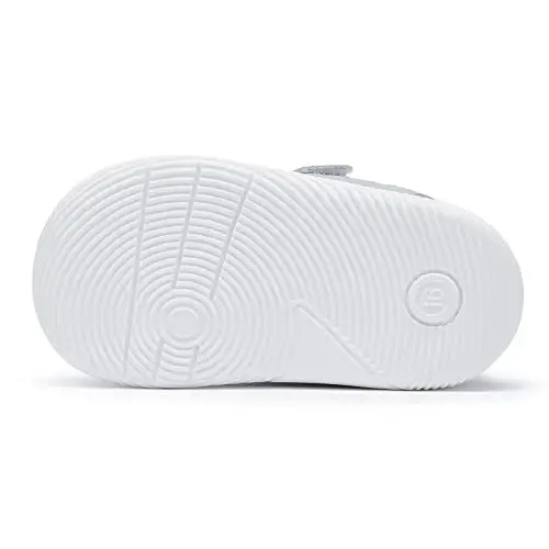 BMCiTYBM Baby Boy Girl Shoes Breathable Mesh Walking Shoes Lightweight Non-Slip Sneakers Infant First Walkers 6 9 12 18 24 Month - 4