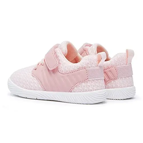 BMCiTYBM Baby Boy Girl Shoes Breathable Mesh Walking Shoes Lightweight Non-Slip Sneakers Infant First Walkers 6 9 12 18 24 Month - 5