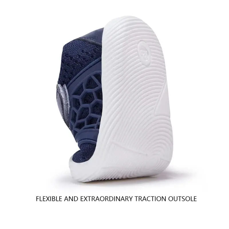 BMCiTYBM Baby Boy Girl Shoes Breathable Mesh Walking Shoes Lightweight Non-Slip Sneakers Infant First Walkers 6 9 12 18 24 Month - 4