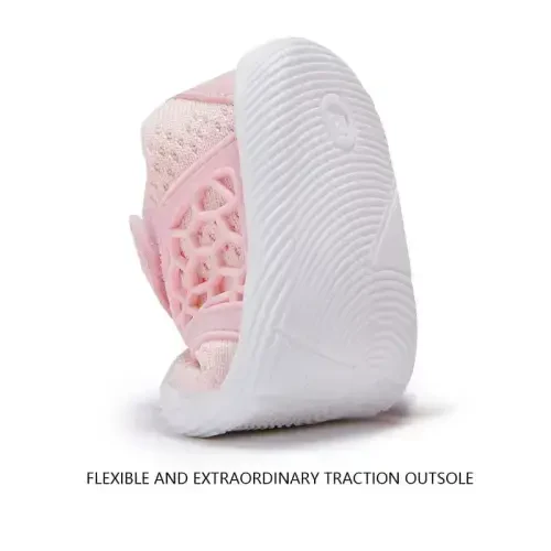 BMCiTYBM Baby Boy Girl Shoes Breathable Mesh Walking Shoes Lightweight Non-Slip Sneakers Infant First Walkers 6 9 12 18 24 Month - 4