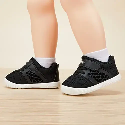 BMCiTYBM Baby Boy Girl Shoes Breathable Mesh Walking Shoes Lightweight Non-Slip Sneakers Infant First Walkers 6 9 12 18 24 Month - BMCITYBM (1)
