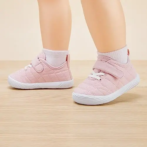 BMCiTYBM Baby Boy Girl Shoes Breathable Mesh Walking Shoes Lightweight Non-Slip Sneakers Infant First Walkers 6 9 12 18 24 Month - 2