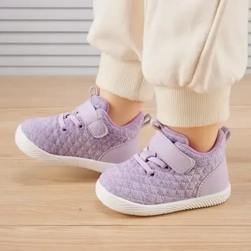 BMCiTYBM Baby Boy Girl Shoes Breathable Mesh Walking Shoes Lightweight Non-Slip Sneakers Infant First Walkers 6 9 12 18 24 Month - BMCITYBM (1)