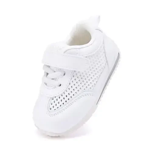 BMCiTYBM Baby Boy Girl Shoes Breathable Mesh Walking Shoes Lightweight Non-Slip Sneakers Infant First Walkers 6 9 12 18 24 Month 