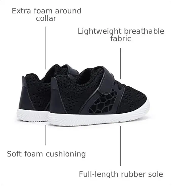 BMCiTYBM Baby Boy Girl Shoes Breathable Mesh Walking Shoes Lightweight Non-Slip Sneakers Infant First Walkers 6 9 12 18 24 Month - 3