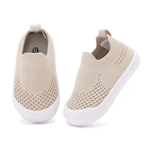 BMCiTYBM Baby Sneakers Girls Boys Lightweight Breathable Mesh First Walkers Shoes 6-24 Months - BMCITYBM (1)