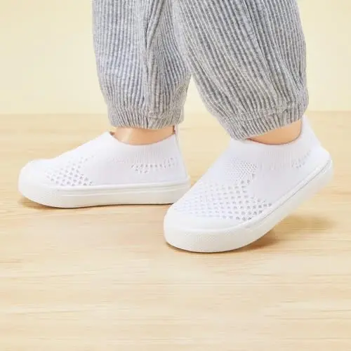 BMCiTYBM Baby Sneakers Girls Boys Lightweight Breathable Mesh First Walkers Shoes 6-24 Months - 2