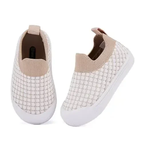 BMCiTYBM Baby Sneakers Girls Boys Lightweight Breathable Mesh First Walkers Shoes 6-24 Months - 4