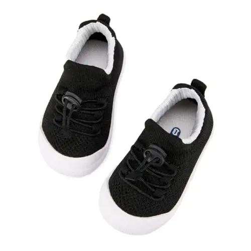 BMCiTYBM Baby Sneakers Girls Boys Lightweight Breathable Mesh First Walkers Shoes 6-24 Months - 4