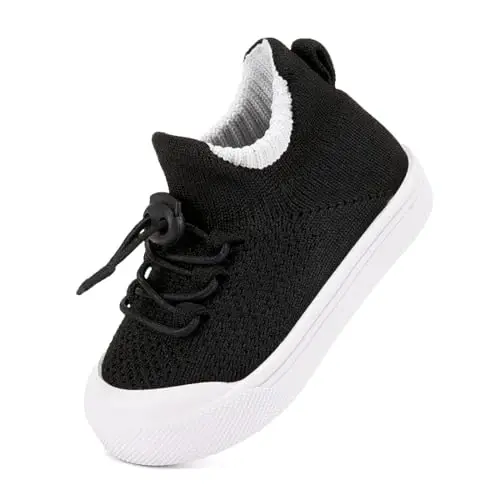 BMCiTYBM Baby Sneakers Girls Boys Lightweight Breathable Mesh First Walkers Shoes 6-24 Months - 1