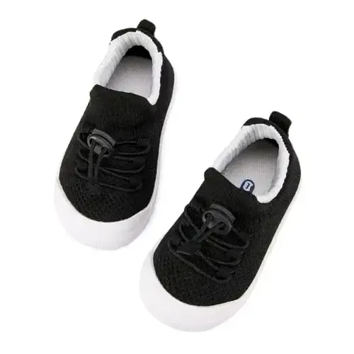 BMCiTYBM Baby Sneakers Girls Boys Lightweight Breathable Mesh First Walkers Shoes 6-24 Months - 4