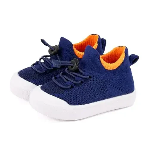 BMCiTYBM Baby Sneakers Girls Boys Lightweight Breathable Mesh First Walkers Shoes 6-24 Months - 4