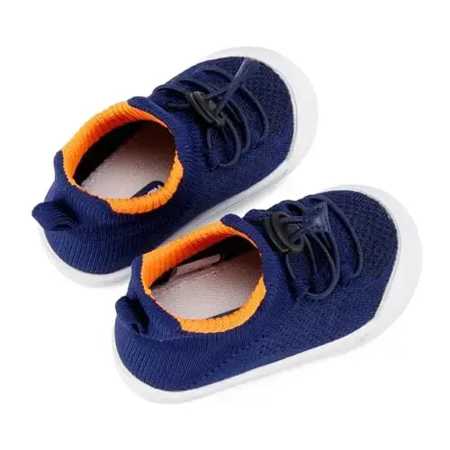 BMCiTYBM Baby Sneakers Girls Boys Lightweight Breathable Mesh First Walkers Shoes 6-24 Months - 5