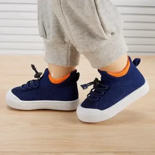 BMCiTYBM Baby Sneakers Girls Boys Lightweight Breathable Mesh First Walkers Shoes 6-24 Months - BMCITYBM (1)