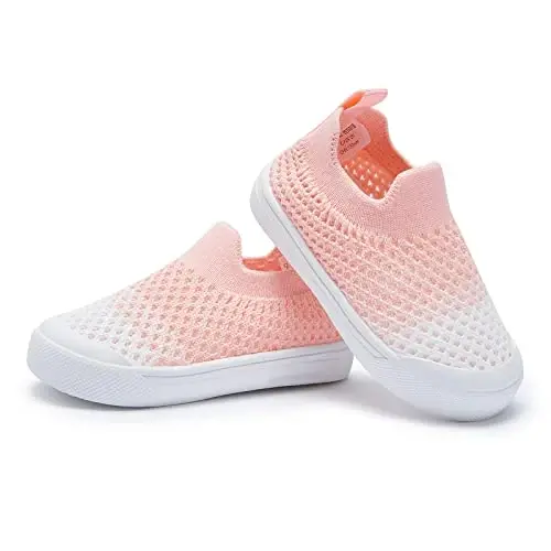 BMCiTYBM Baby Sneakers Girls Boys Lightweight Breathable Mesh First Walkers Shoes 6-24 Months - 4