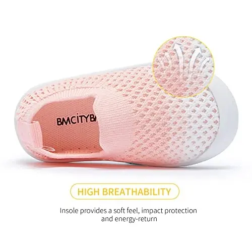 BMCiTYBM Baby Sneakers Girls Boys Lightweight Breathable Mesh First Walkers Shoes 6-24 Months - 3