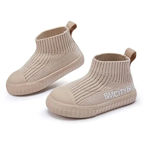 BMCiTYBM Baby Sneakers Girls Boys Lightweight Breathable Mesh First Walkers Shoes 6-24 Months - 4