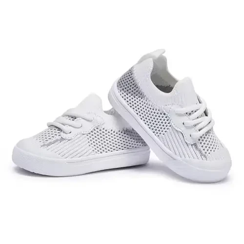 BMCiTYBM Baby Sneakers Girls Boys Lightweight Breathable Mesh First Walkers Shoes 6-24 Months 