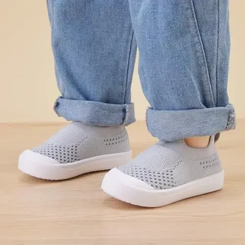 BMCiTYBM Baby Sneakers Girls Boys Lightweight Breathable Mesh First Walkers Shoes 6-24 Months - BMCITYBM (1)