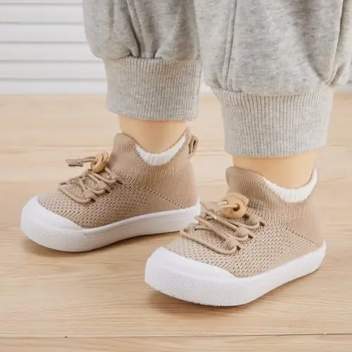 BMCiTYBM Baby Sneakers Girls Boys Lightweight Breathable Mesh First Walkers Shoes 6-24 Months - 2