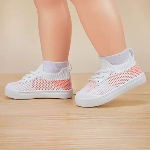 BMCiTYBM Baby Sneakers Girls Boys Lightweight Breathable Mesh First Walkers Shoes 6-24 Months - BMCITYBM (1)