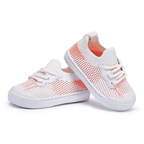 BMCiTYBM Baby Sneakers Girls Boys Lightweight Breathable Mesh First Walkers Shoes 6-24 Months - BMCITYBM